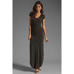 Free People Maxi Dress L Boho Tie Dye Crochet Lace